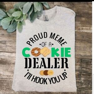 Girl scout meme shirt cookie dealer humor cute popular Grandparent girl scouts